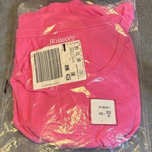 Roaman's Pink Short Sleeve Tee